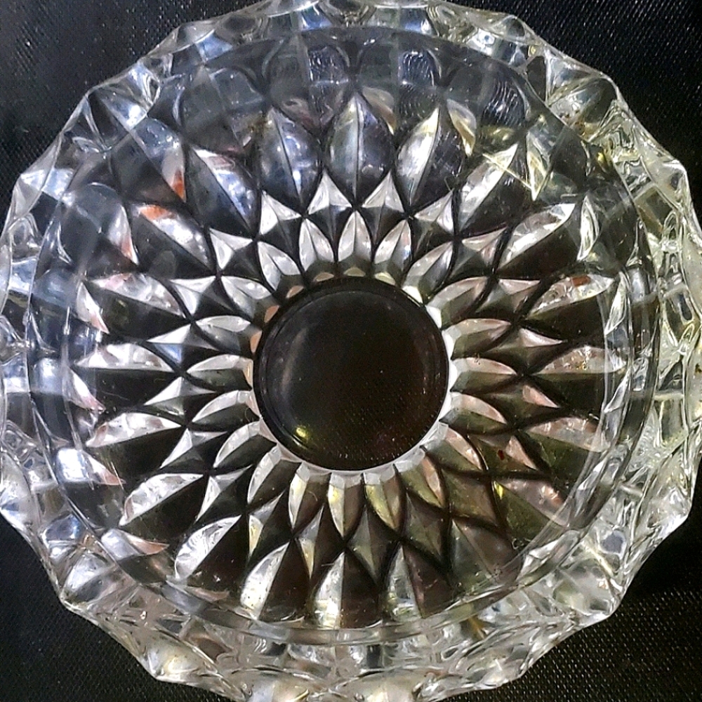 Diamond cut crystal